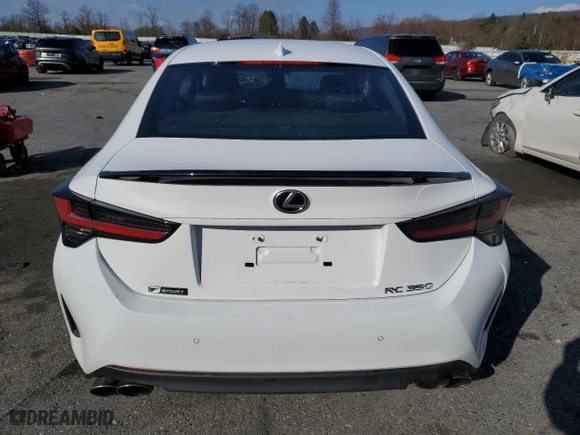 2019 Lexus RC with VIN JTHSZ5BC2K5009113, listed as a Copart auction lot 49695045 with 43,410 mi miles and Salvage Title. Bid and sale history available at carsss.com. Image 6.