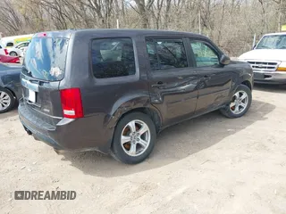 2013 Honda Pilot EX-L with VIN 5FNYF4H6XDB058237, listed as a IAAI auction lot 41898198 with 143,518 mi miles and . Bid and sale history available at carsss.com. Image 4.