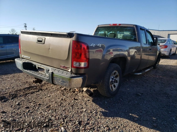 2012 GMC Sierra 1500 with VIN 1GTR2TE01CZ333500, listed as a Copart auction lot 61386072 with Not Provided miles and Salvage Title. Bid and sale history available at DreamBid. Image 4.