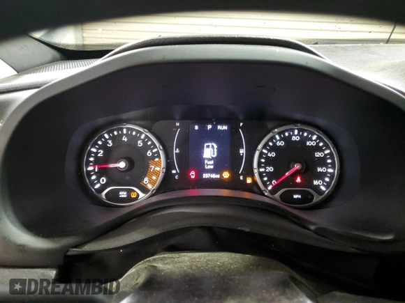 2020 Jeep Renegade Sport with VIN ZACNJAA1XLPM05908, listed as a Copart auction lot 45150655 with 23,746 mi miles and Clean Title. Bid and sale history available at carsss.com. Image 9.