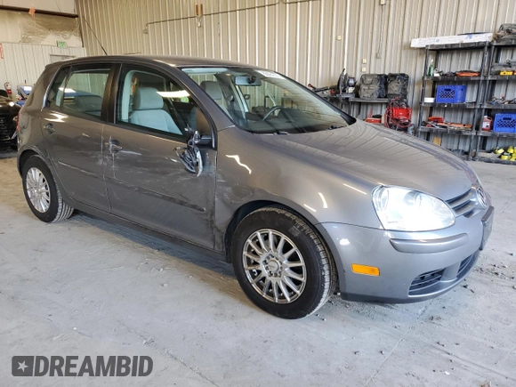 2009 Volkswagen Rabbit S with VIN WVWDA71K39W068097, listed as a Copart auction lot 88884305 with 134,312 mi miles and Salvage title. Bid and sale history available at DreamBid. Image 4.