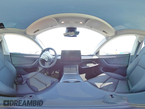 2024 Tesla Model Y with VIN 7SAYGDED5RF196309, listed as a Copart auction lot 44608545 with 7,226 mi miles and Salvage Title. Bid and sale history available at DreamBid. Image 13.