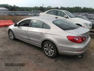 2012 Volkswagen CC Sport PZEV with VIN WVWMP7AN7CE512247, listed as a IAAI auction lot 42096364 with 142,654 mi miles. Bid and sale history available at carsss.com. Image 3.