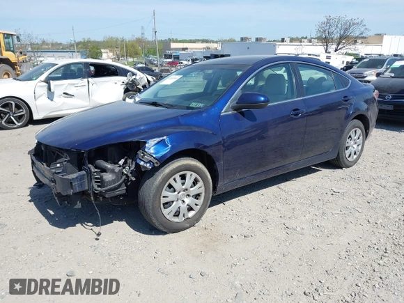 2010 Mazda 6 i Sport with VIN 1YVHZ8BH9A5M24754, listed as a IAAI auction lot 42103941 with 208,195 mi miles. Bid and sale history available at carsss.com. Image 16.