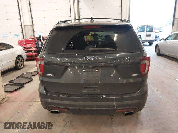 2017 Ford Explorer Sport z VIN 1FM5K8GT9HGA04092, wystawiony jako IAAI lot #41354237 z przebiegiem 96 620 mil mil oraz . Historia ofert i sprzedaży dostępna na DreamBid. Obrazek 16.