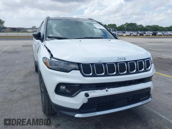 2023 Jeep Compass (RED) Edition with VIN 3C4NJDCN4PT566158, listed as a IAAI auction lot 41904870 with 50,349 mi miles and . Bid and sale history available at carsss.com. Image 6.