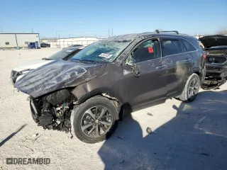2019 Kia Sorento EX V6 with VIN 5XYPH4A57KG498980, listed as a Copart auction lot 42487635 with NaN miles and Salvage Title. Bid and sale history available at carsss.com. Image 1.