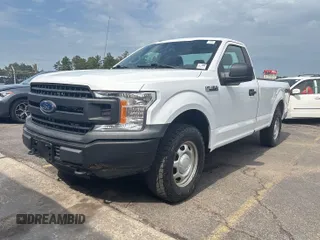 2019 Ford F-150 XL with VIN 1FTMF1EB5KKE10509, listed as a IAAI auction lot 42726932 with 132,692 mi miles and . Bid and sale history available at DreamBid. Image 1.
