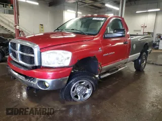 2006 Dodge Ram 2500 SLT with VIN 3D7KS26C96G253845, listed as a Copart auction lot 47694925 with 174,878 mi miles and Salvage Title. Bid and sale history available at carsss.com. Image 1.