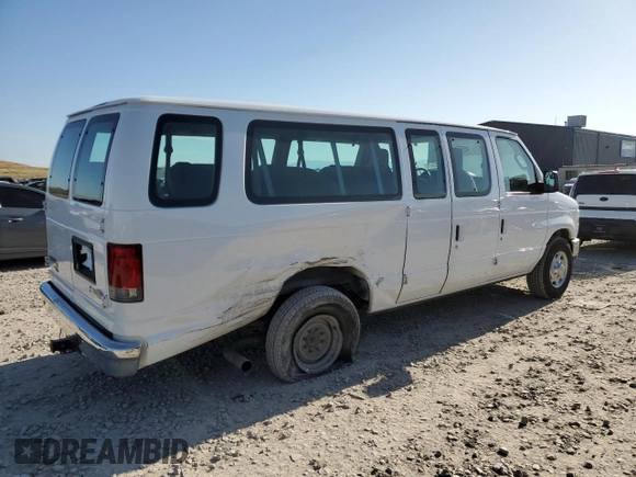 2014 Ford Econoline Passenger XL with VIN 1FBSS3BL1EDA66685, listed as a Copart auction lot 57953475 with 97,203 mi miles and Salvage title. Bid and sale history available at DreamBid. Image 3.