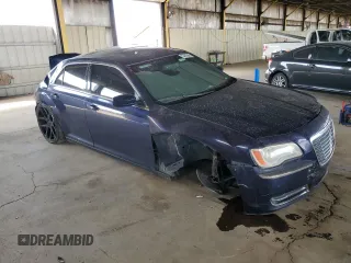 2014 Chrysler 300 with VIN 2C3CCAAGXEH376167, listed as a Copart auction lot 53480345 with 182,998 mi miles and Salvage Title. Bid and sale history available at DreamBid. Image 4.