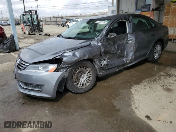 2014 Volkswagen Passat S с VIN 1VWAP7A36EC002386, выставлен на аукционе Copart как лот 51342225 с пробегом 90 522 миль миль и Списание • Salvage title. История ставок и продаж доступна на DreamBid. Изображение 1.