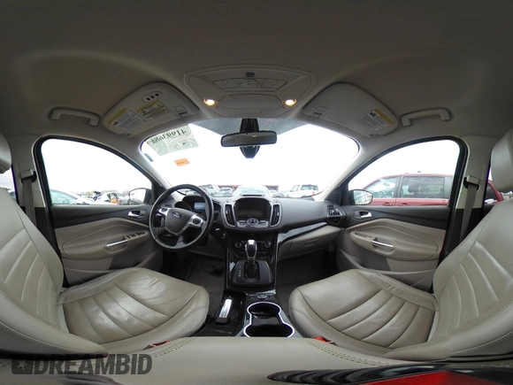2015 Ford Escape Titanium with VIN 1FMCU0J90FUA25086, listed as a IAAI auction lot 41993681 with 126,170 mi miles. Bid and sale history available at carsss.com. Image 19.