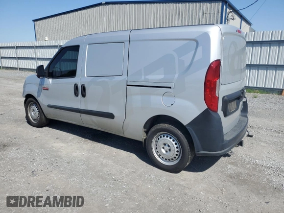 2019 Ram ProMaster City Cargo Tradesman with VIN ZFBHRFAB0K6M88090, listed as a Copart auction lot 52197545 with 101,069 mi miles and Salvage Title. Bid and sale history available at carsss.com. Image 2.