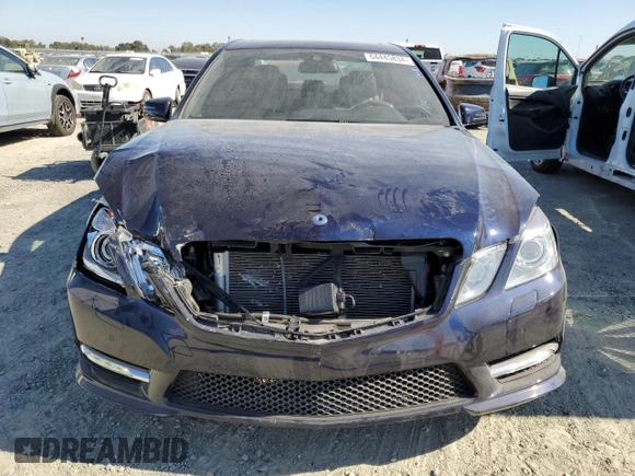 2013 Mercedes-Benz E 400 Sport with VIN WDDHF9FB7DA753528, listed as a Copart auction lot 64445834 with 66,982 mi miles and Salvage Title. Bid and sale history available at DreamBid. Image 5.