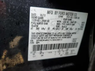 2012 Ford Edge Limited with VIN 2FMDK4KC1CBA30813, listed as a Copart auction lot 51826595 with 140,473 mi miles and Salvage Title. Bid and sale history available at carsss.com. Image 15.