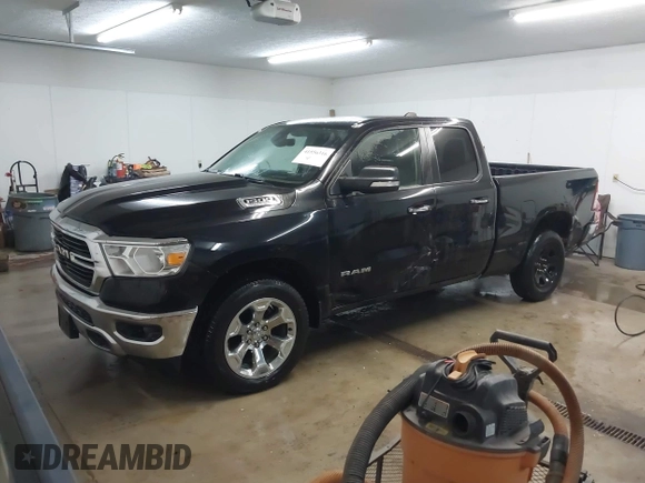 2020 Ram 1500 Big Horn with VIN 1C6SRFBT5LN136759, listed as a IAAI auction lot 41556316 with 106,029 mi miles. Bid and sale history available at carsss.com. Image 2.