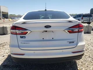 2020 Ford Fusion Plug-In Hybrid Titanium with VIN 3FA6P0SU8LR194762, listed as a Copart auction lot 53125454 with 62,817 mi miles and Salvage Title. Bid and sale history available at carsss.com. Image 6.