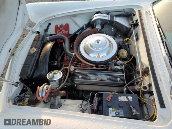 1955 Ford Thunderbird with VIN P5FH131649, listed as a Copart auction lot 78360154 with 35,746 mi miles and Salvage Title. Bid and sale history available at DreamBid. Image 11.