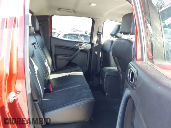 2022 Ford Ranger XL with VIN 1FTER4FHXNLD02305, listed as a IAAI auction lot 41820174 with 52,418 mi miles. Bid and sale history available at carsss.com. Image 8.