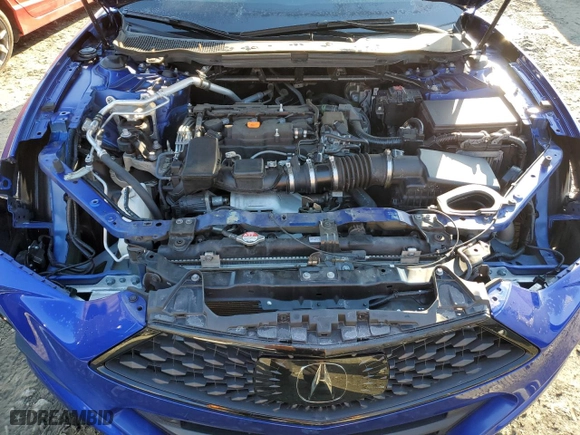 2021 Acura TLX w/A-Spec Package with VIN 19UUB6F5XMA008755, listed as a Copart auction lot 82923924 with NaN miles and Salvage Title. Bid and sale history available at carsss.com. Image 11.