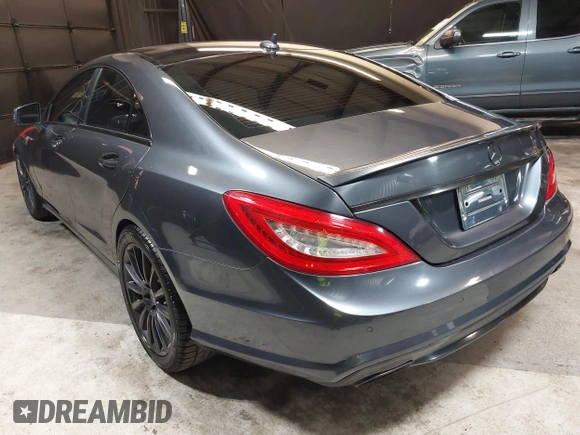 2013 Mercedes-Benz CLS 550 with VIN WDDLJ9BBXDA065005, listed as a IAAI auction lot 42009074 with 158,459 mi miles and . Bid and sale history available at DreamBid. Image 3.