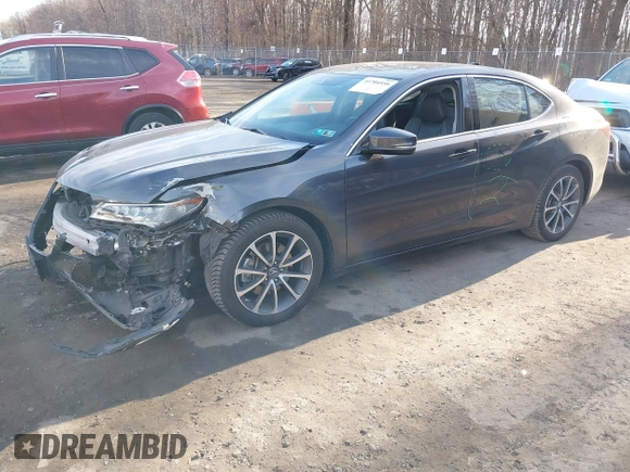 2016 Acura TLX Advance with VIN 19UUB3F7XGA003785, listed as a IAAI auction lot 41704559 with 123,251 mi miles and . Bid and sale history available at DreamBid. Image 23.