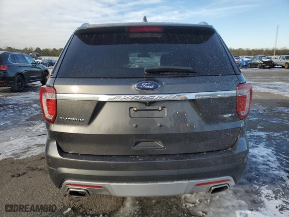 2016 Ford Explorer Platinum with VIN 1FM5K8HT5GGC02035, listed as a Copart auction lot 89153035 with 113,367 mi miles and Salvage Title. Bid and sale history available at carsss.com. Image 6.