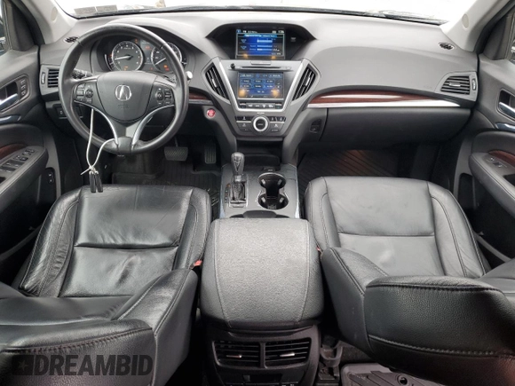 2015 Acura MDX with VIN 5FRYD4H28FB017710, listed as a Copart auction lot 48606695 with 97,143 mi miles and Salvage title. Bid and sale history available at DreamBid. Image 8.