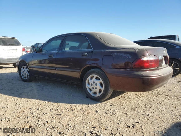 2001 Mazda 626 LX with VIN 1YVGF22D315215931, listed as a Copart auction lot 45399205 with 46,858 mi miles and Clean Title. Bid and sale history available at carsss.com. Image 2.