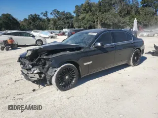 2015 BMW 7 Series 740Li xDrive with VIN WBAYF4C50FD874041, listed as a Copart auction lot 81666074 with 156,802 mi miles and Salvage Title. Bid and sale history available at carsss.com. Image 1.