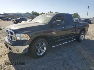 2018 Ram 1500 SLT z VIN 1C6RR7GM0JS263827, wystawiony jako Copart lot #58603755 z przebiegiem 87 768 mil mil oraz Czysty tytuł • Clean title. Historia ofert i sprzedaży dostępna na DreamBid. Obrazek 1.