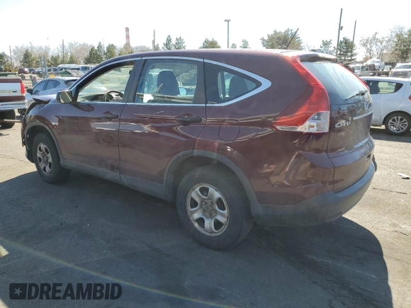 2014 Honda CR-V LX with VIN 5J6RM4H32EL075316, listed as a Copart auction lot 48077585 with 198,637 mi miles and Salvage Title. Bid and sale history available at carsss.com. Image 2.