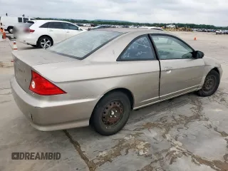 2004 Honda Civic LX with VIN 1HGEM22504L042804, listed as a Copart auction lot 55360395 with 0 mi miles and Clean Title. Bid and sale history available at carsss.com. Image 3.