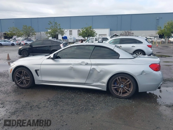 2015 BMW 4 Series 428i with VIN WBA3V7C50FP772915, listed as a IAAI auction lot 41526014 with 116,800 mi miles. Bid and sale history available at carsss.com. Image 14.