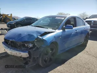 2005 Mazda 3 s with VIN JM1BK323351282552, listed as a Copart auction lot 45312605 with 214,636 mi miles and Salvage Title. Bid and sale history available at carsss.com. Image 1.