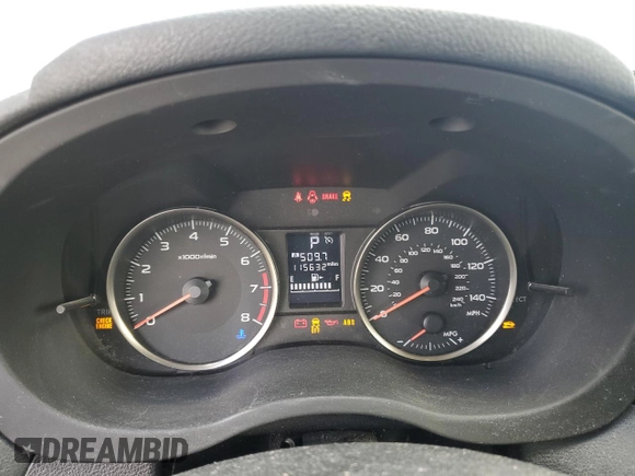 2015 Subaru Impreza Special Sports Premium с VIN JF1GPAU61F8330793, выставлен на аукционе Copart как лот 48900295 с пробегом 115 632 миль миль и Списание • Salvage title. История ставок и продаж доступна на DreamBid. Изображение 9.