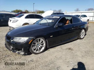 2013 BMW 3 Series 335i with VIN WBADX7C51DE746170, listed as a Copart auction lot 46678395 with 114,613 mi miles and Salvage title. Bid and sale history available at DreamBid. Image 1.