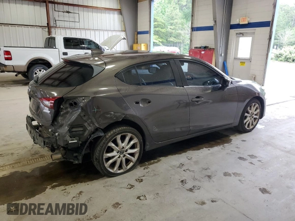 2015 Mazda 3 S Grand Touring with VIN JM1BM1M31F1251166, listed as a Copart auction lot 63251105 with 230,435 mi miles and Salvage title. Bid and sale history available at DreamBid. Image 3.