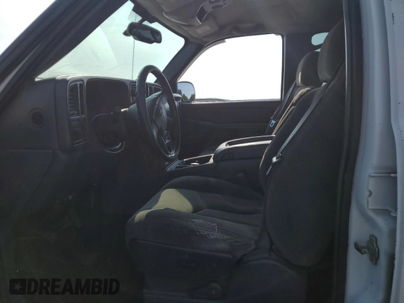 2005 Chevrolet Silverado 1500 LS with VIN 2GCEC13T851135604, listed as a Copart auction lot 59295325 with Not provided miles and Salvage title. Bid and sale history available at DreamBid. Image 7.