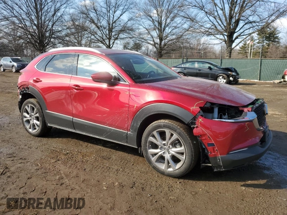 2021 Mazda CX-30 Premium with VIN 3MVDMBDL2MM307936, listed as a Copart auction lot 42328855 with 30,509 mi miles and Salvage Title. Bid and sale history available at carsss.com. Image 4.