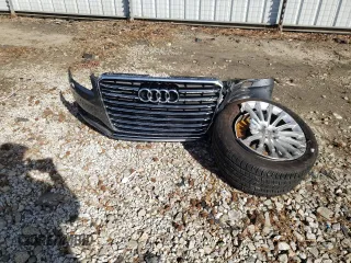 2015 Audi A8 3.0T with VIN WAU3GAFD3FN027632, listed as a Copart auction lot 49260355 with 97,076 mi miles and Salvage Title. Bid and sale history available at DreamBid. Image 12.