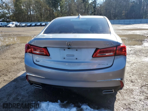 2018 Acura TLX with VIN 19UUB3F30JA000866, listed as a Copart auction lot 41831105 with 93,505 mi miles and Salvage Title. Bid and sale history available at carsss.com. Image 6.