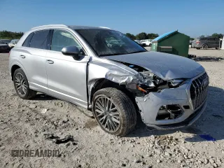 2022 Audi Q3 Premium with VIN WA1AUCF31N1006249, listed as a Copart auction lot 44422395 with 41,862 mi miles and Non Repairable. Bid and sale history available at carsss.com. Image 4.