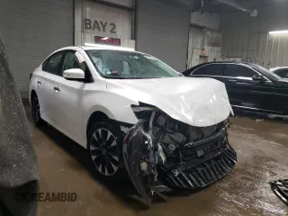 2017 Nissan Sentra SR with VIN 3N1AB7AP4HY221429, listed as a Copart auction lot 47360555 with 42,369 mi miles and Salvage Title. Bid and sale history available at DreamBid. Image 4.