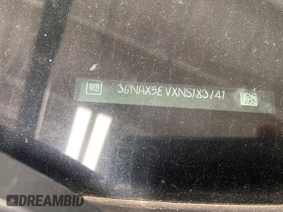 2022 Chevrolet Equinox LS z VIN 3GNAX5EVXNS183741, wystawiony jako IAAI lot #42552575 z przebiegiem 129 334 mil mil oraz . Historia ofert i sprzedaży dostępna na DreamBid. Obrazek 11.