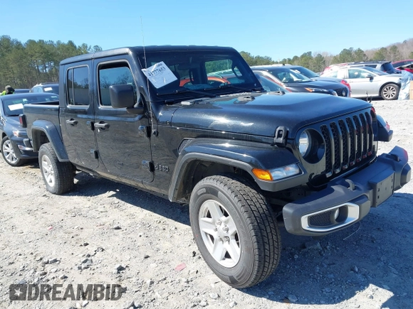 2023 Jeep Gladiator Sport S z VIN 1C6HJTAG8PL528821, wystawiony jako IAAI lot #41777653 z przebiegiem 65 656 mil mil oraz . Historia ofert i sprzedaży dostępna na DreamBid. Obrazek 1.