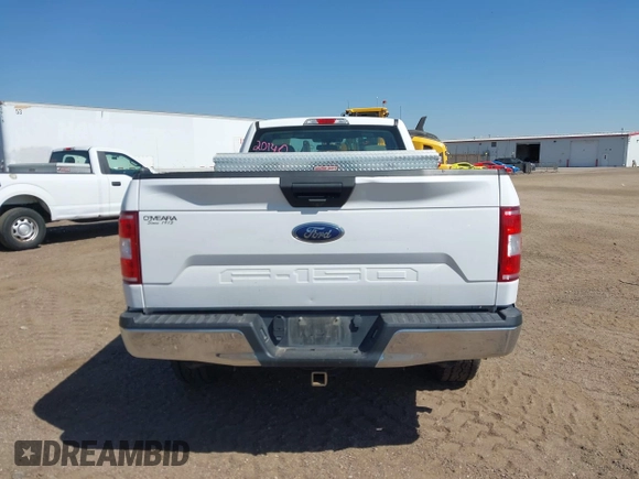 2019 Ford F-150 XL with VIN 1FTMF1EB1KKF02684, listed as a IAAI auction lot 42320140 with 185,189 mi miles and . Bid and sale history available at DreamBid. Image 16.