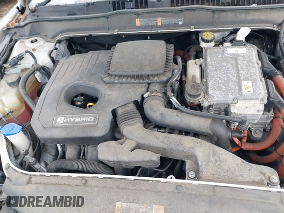 2014 Ford Fusion SE Hybrid with VIN 3FA6P0LU7ER395795, listed as a IAAI auction lot 41515505 with 58,037 mi miles. Bid and sale history available at carsss.com. Image 10.