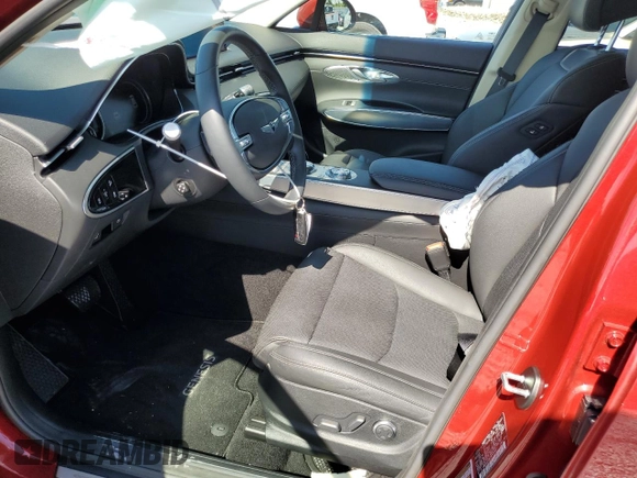 2022 Genesis GV70 2.5T z VIN KMUMADTB2NU059857, wystawiony jako Copart lot #56451595 z przebiegiem 28 379 mil mil oraz Szkoda całkowita • Salvage title. Historia ofert i sprzedaży dostępna na DreamBid. Obrazek 7.
